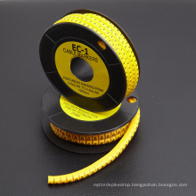 Cable Markers (yellow, PVC)